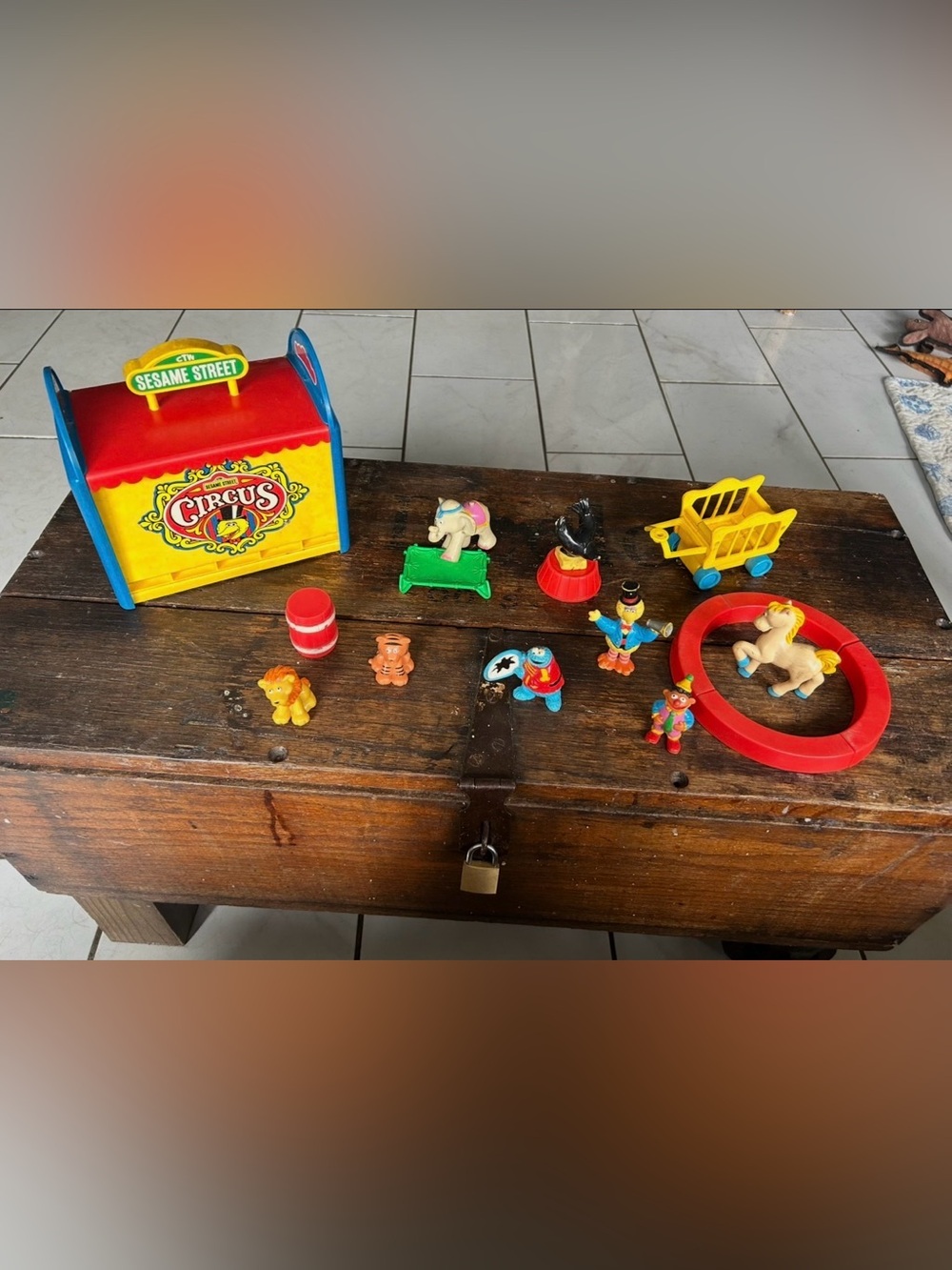 Vintage Sesame Street Vintage Circus Playset